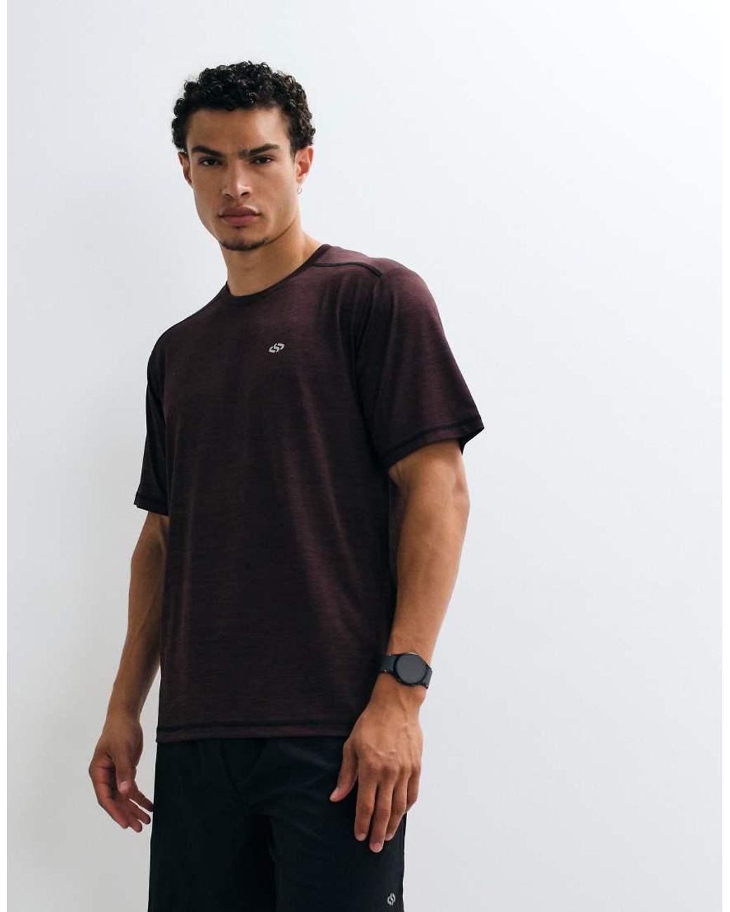 Jack & Jones Blue Sports Lightweight Training T-Shirt for men