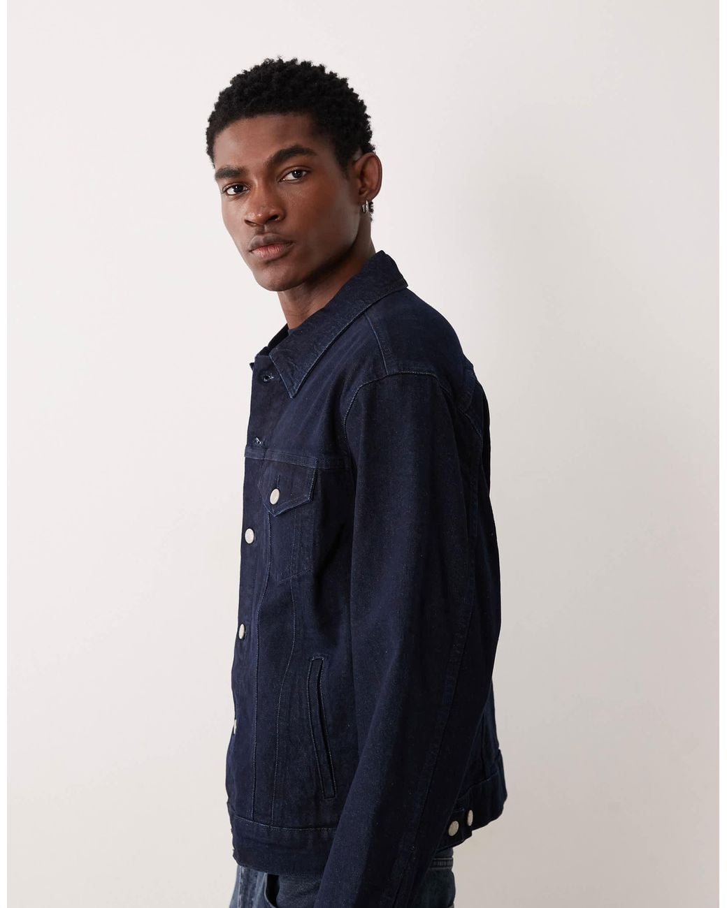 ASOS Blue Trucker Jacket for men