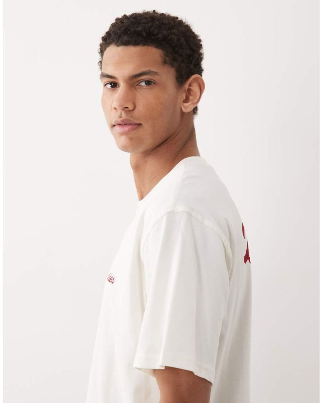 Dickies White Wellsville Backprint T-shirt for men