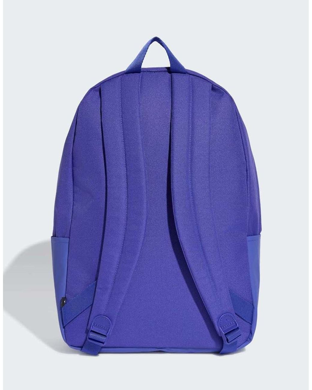 Adidas Originals Blue Classic 3 Bar Logo Backpack