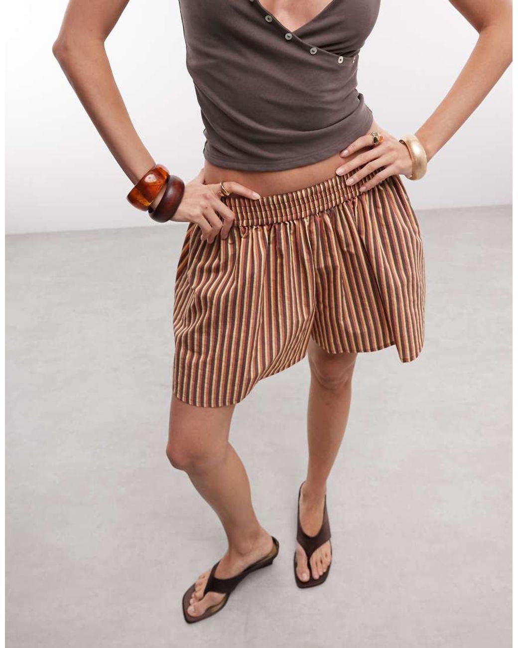 & Other Stories Brown Shorts