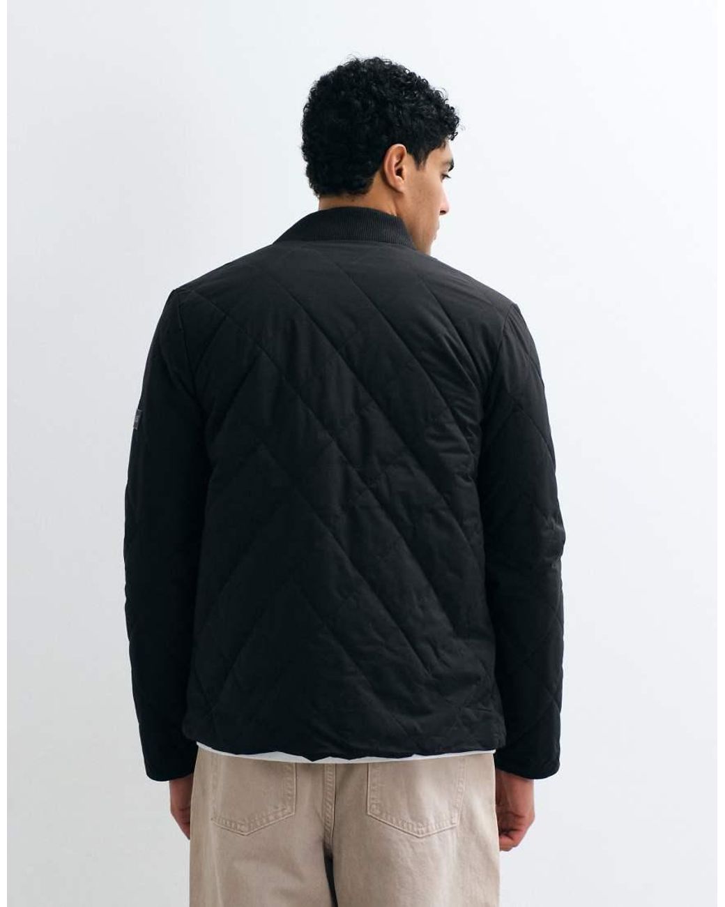 Regatta Blue Insulated Harvin Quilted Jacket for men