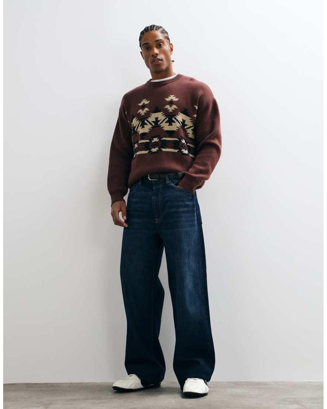 Jersey Marrón Wrangler de hombre de color Blue