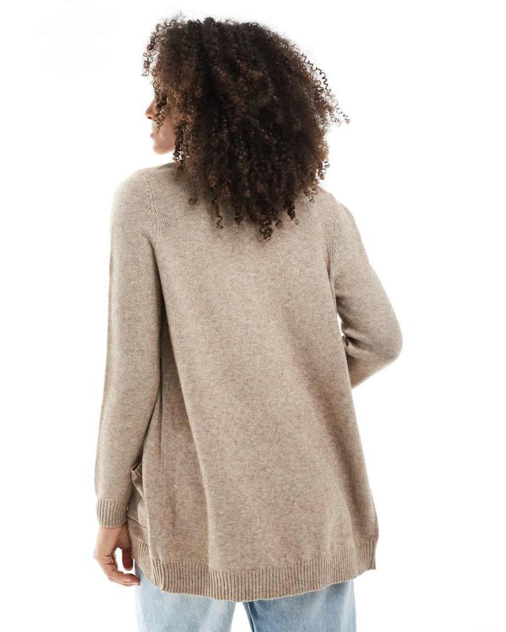 ONLY Natural Light Knit Cardigan