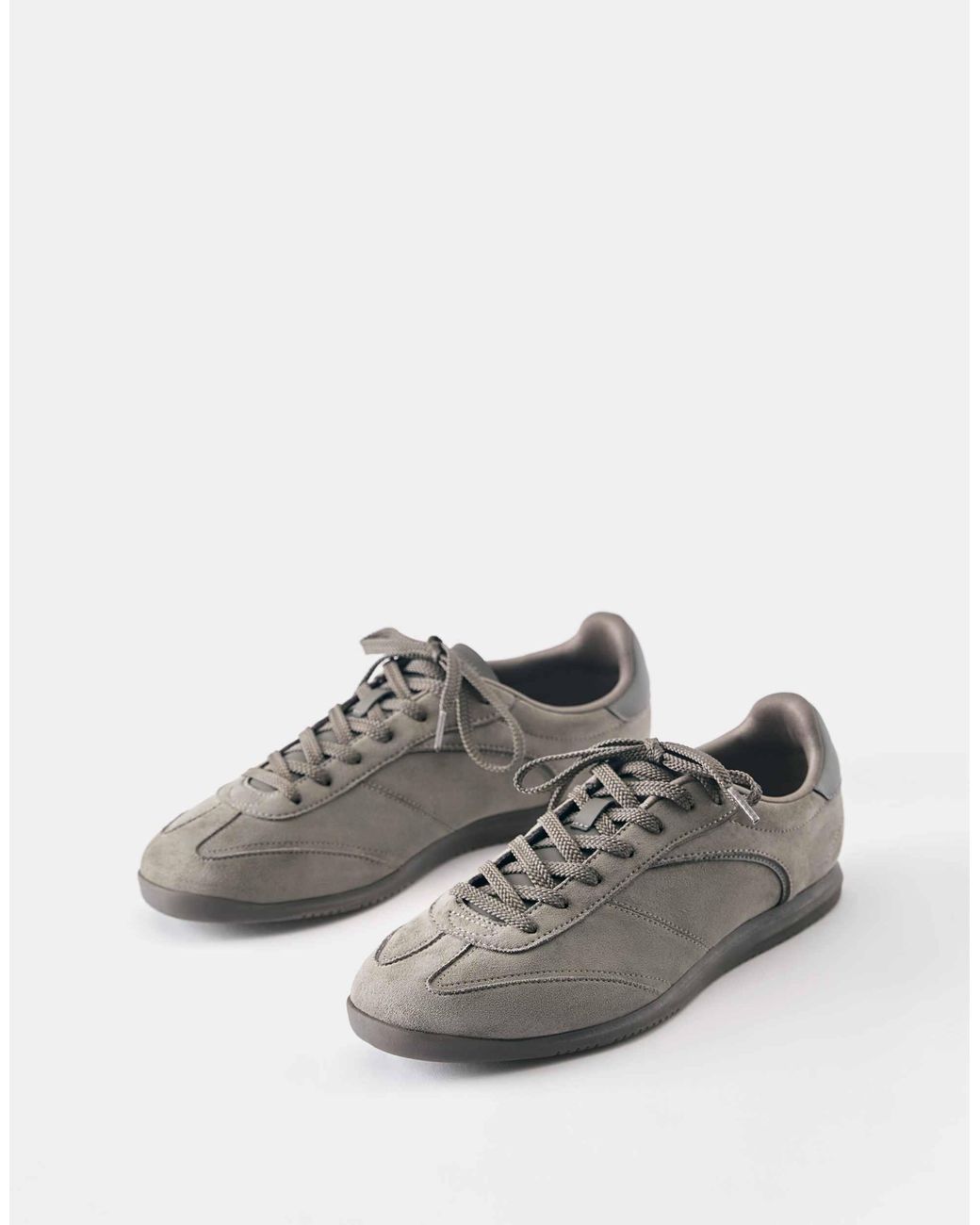 Pull&Bear Slim sneaker in Gray für Herren