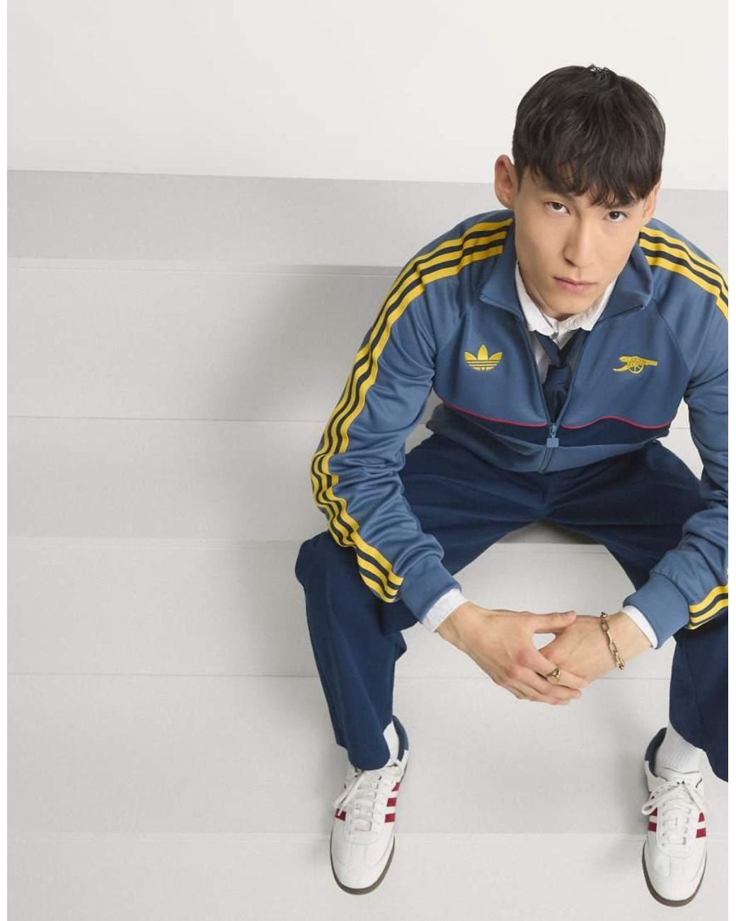 Adidas Originals Blue Arsenal Fc Og Track Top for men