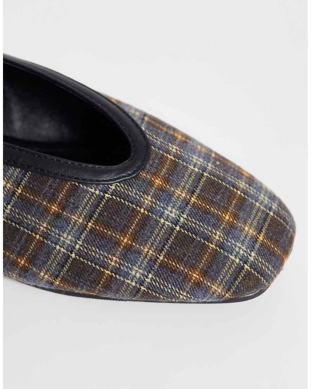 Public Desire Blue Caprice Ballet Flats
