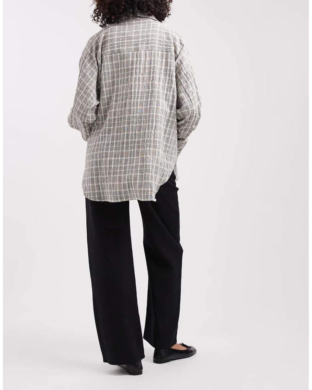 Gap White Co-Ord Linen Mix Trouser