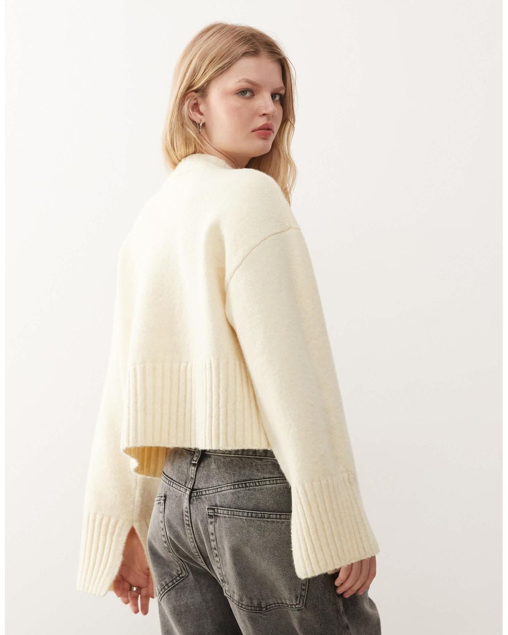 Monki Natural – strickpullover