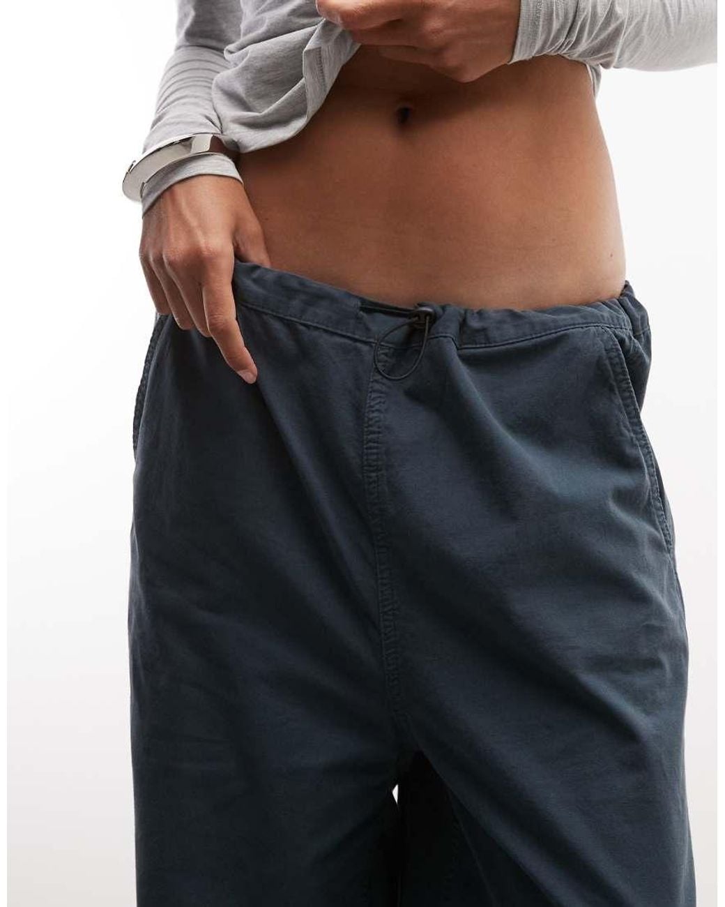 Collusion Gray Parachute Pant