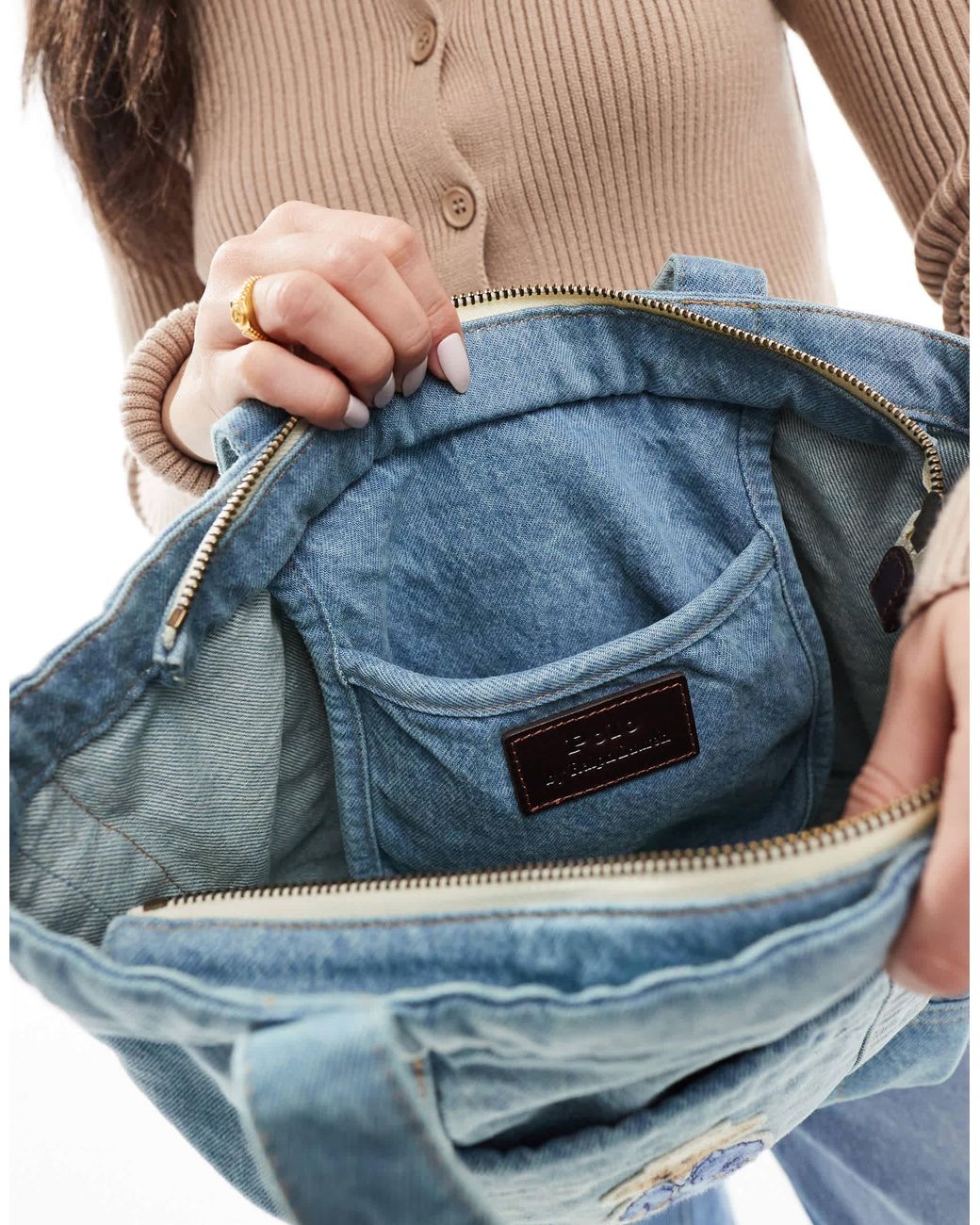 【POLO RALPH LAUREN】◆BEAR DENIM TOTEBAG◆正規品◆ Polo Bear Denim Medium Tote for Women | Ralph Lauren® CL