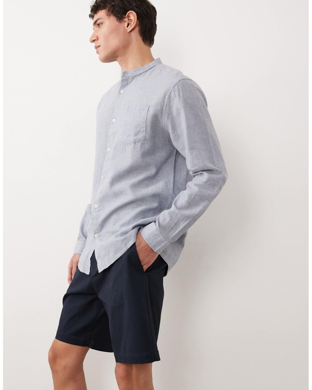 Threadbare – chino-shorts in Gray für Herren
