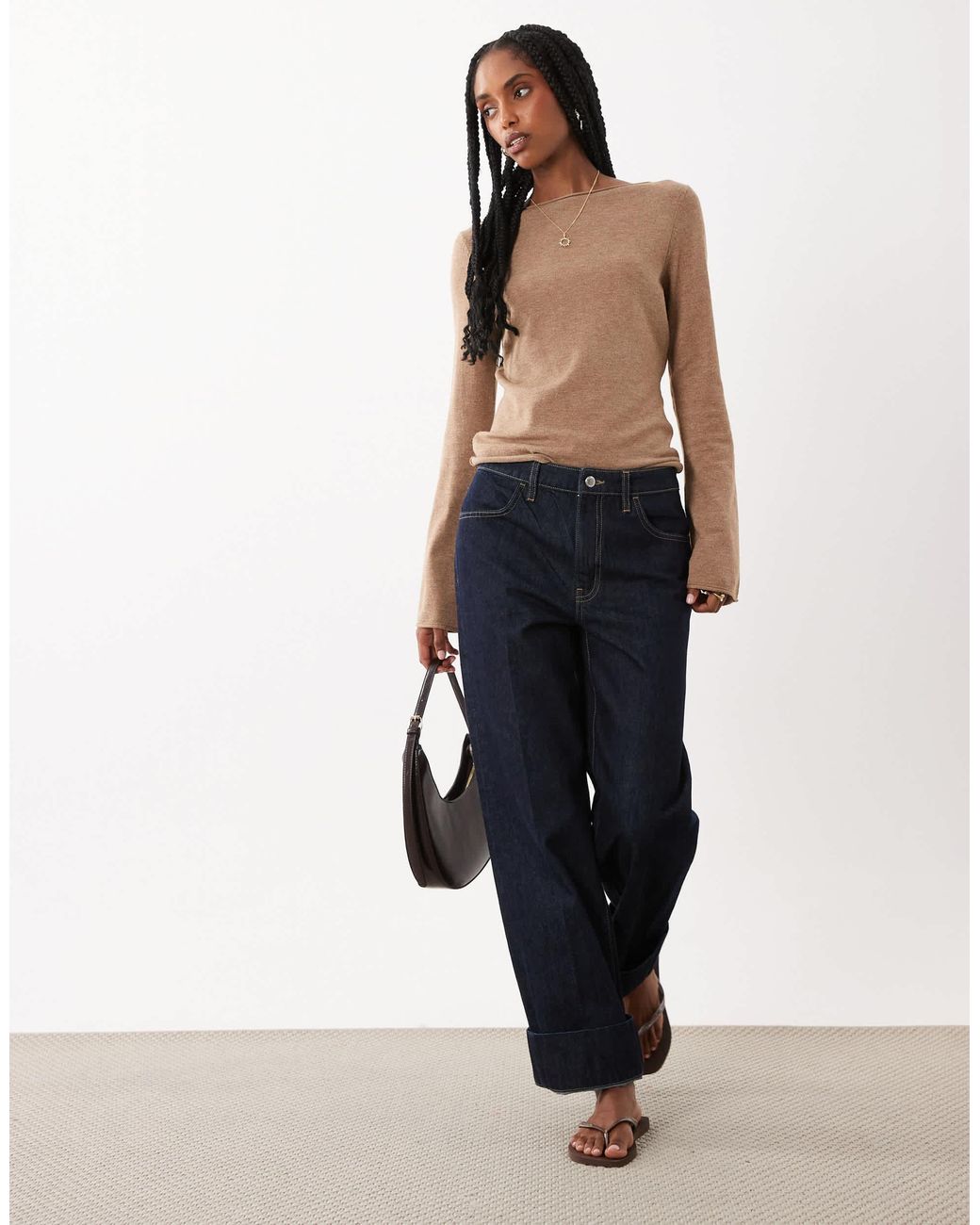 Threadbare Natural – strickoberteil
