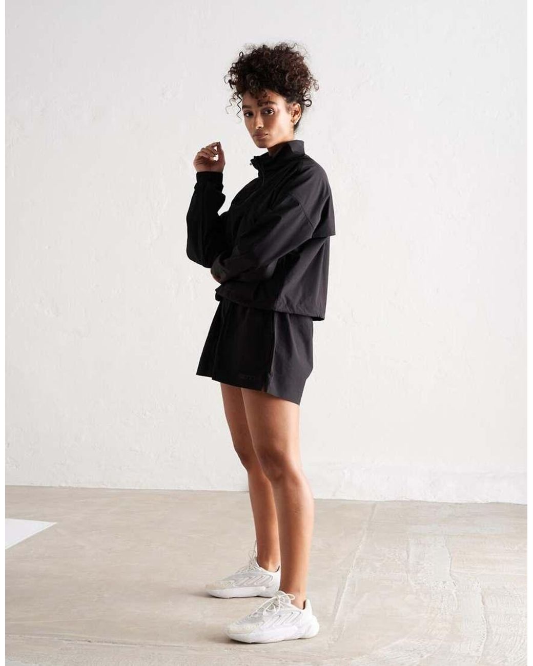 Aim'n Black Windbreaker Jacket