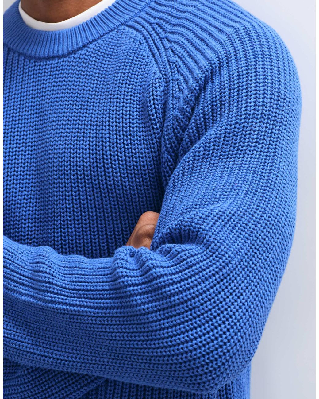 Pull ras Abercrombie & Fitch pour homme en coloris Blue