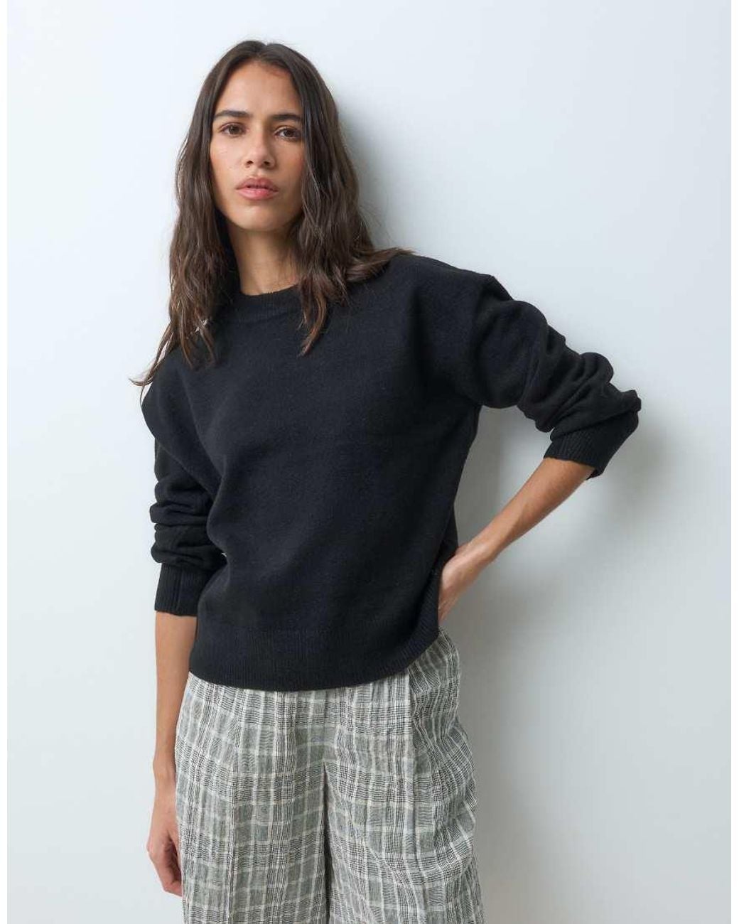 New Look Gray Crew Neck Jumper