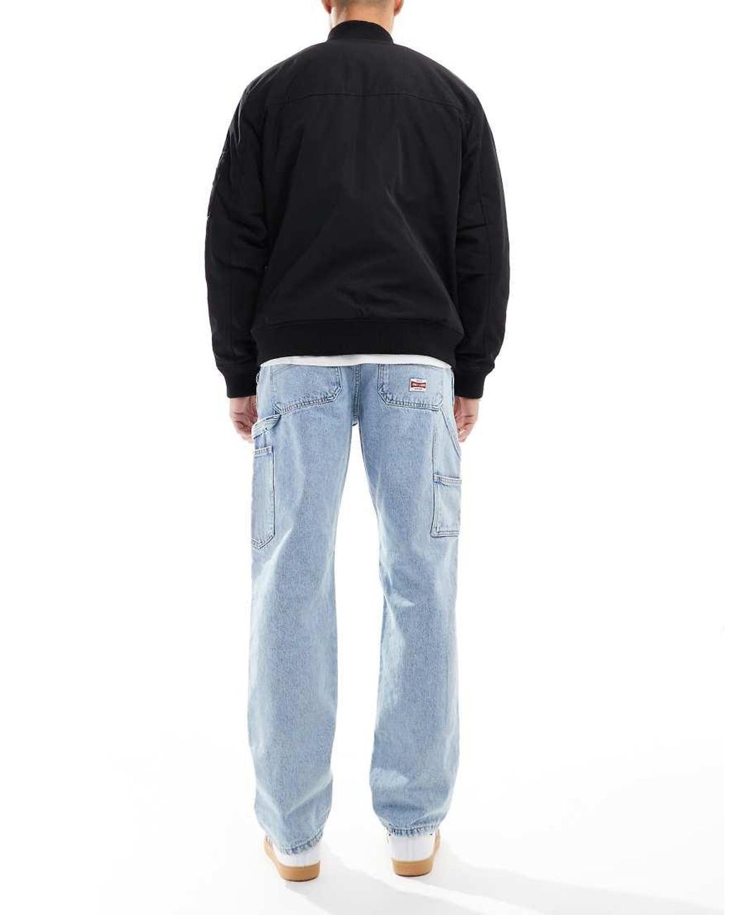 Only & Sons Blue Edge Straight Fit Jeans for men