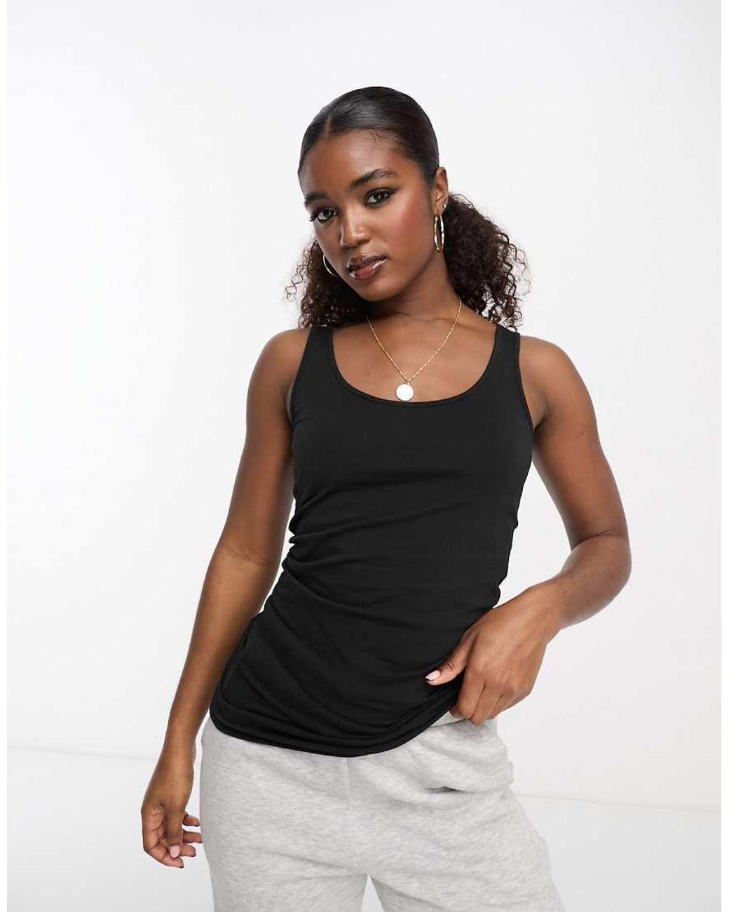 Vero Moda White Longline Vest