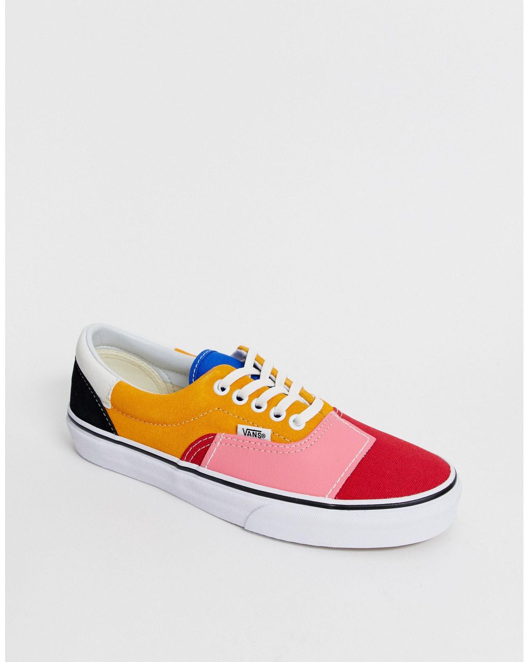 Vans patchwork hotsell era multicolor