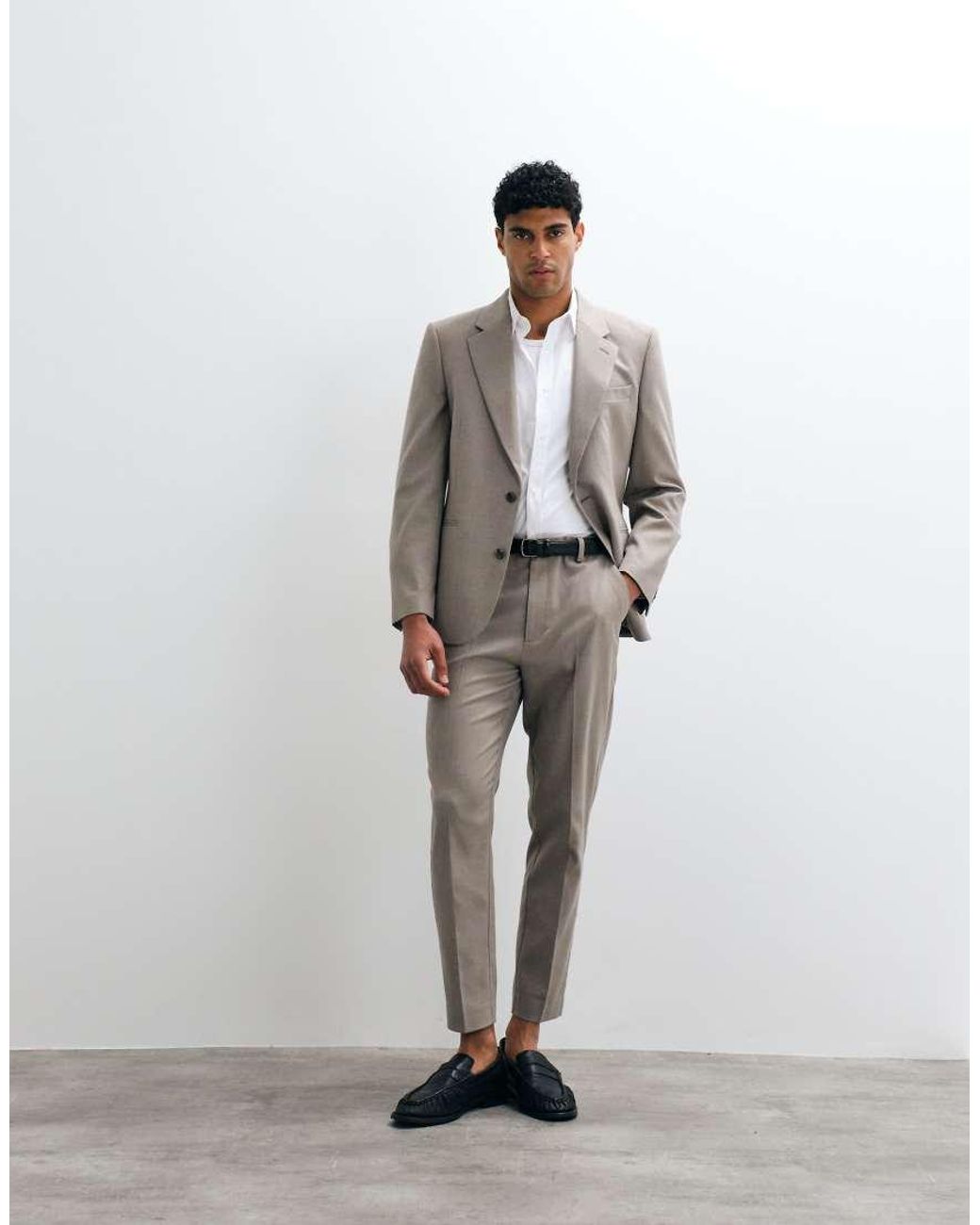 ASOS Gray Slim Suit Jacket for men