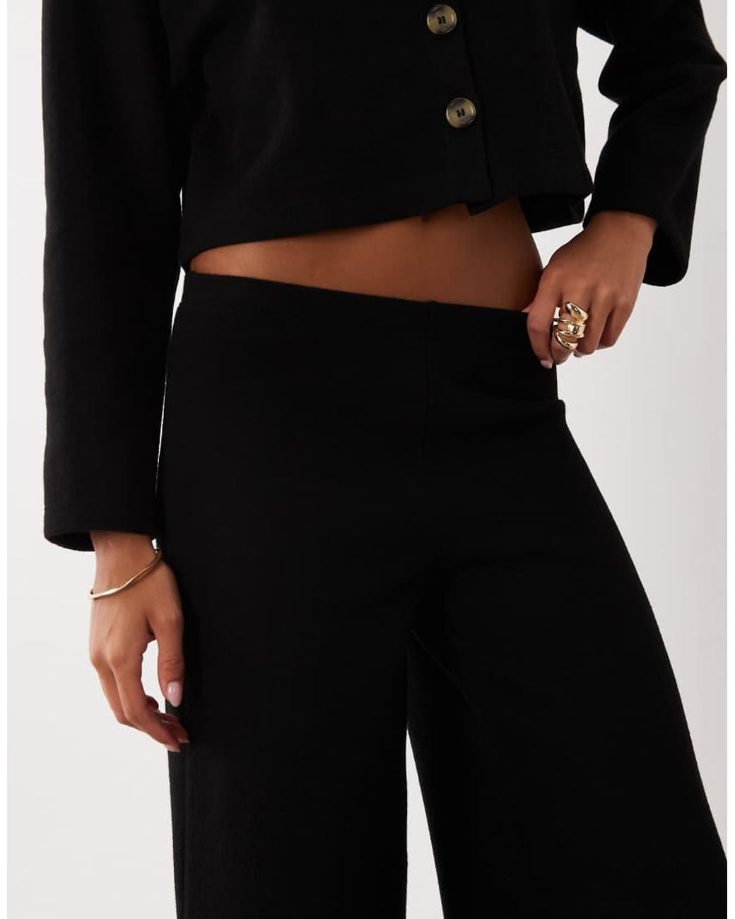 Miss Selfridge White Super Soft Pants