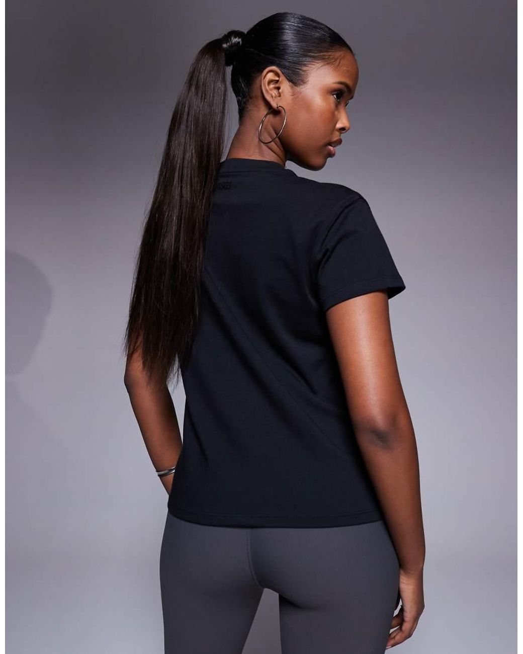 4505 Blue Icon Cotton Boxy T-shirt With Quick Dry Finish