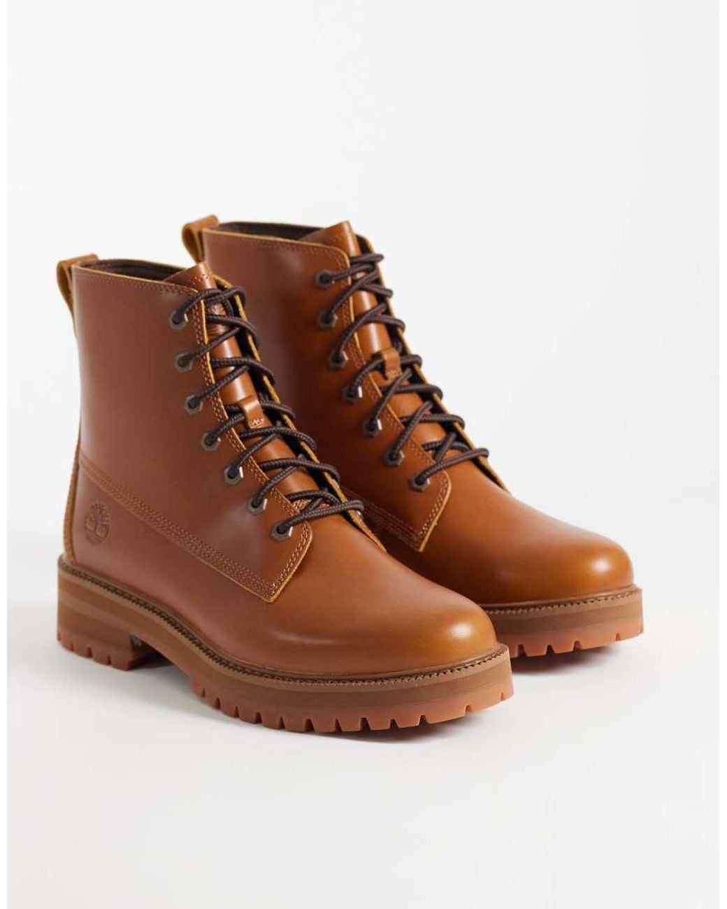 Timberland Brown Britton Drive Mid Lace Up Boot for men