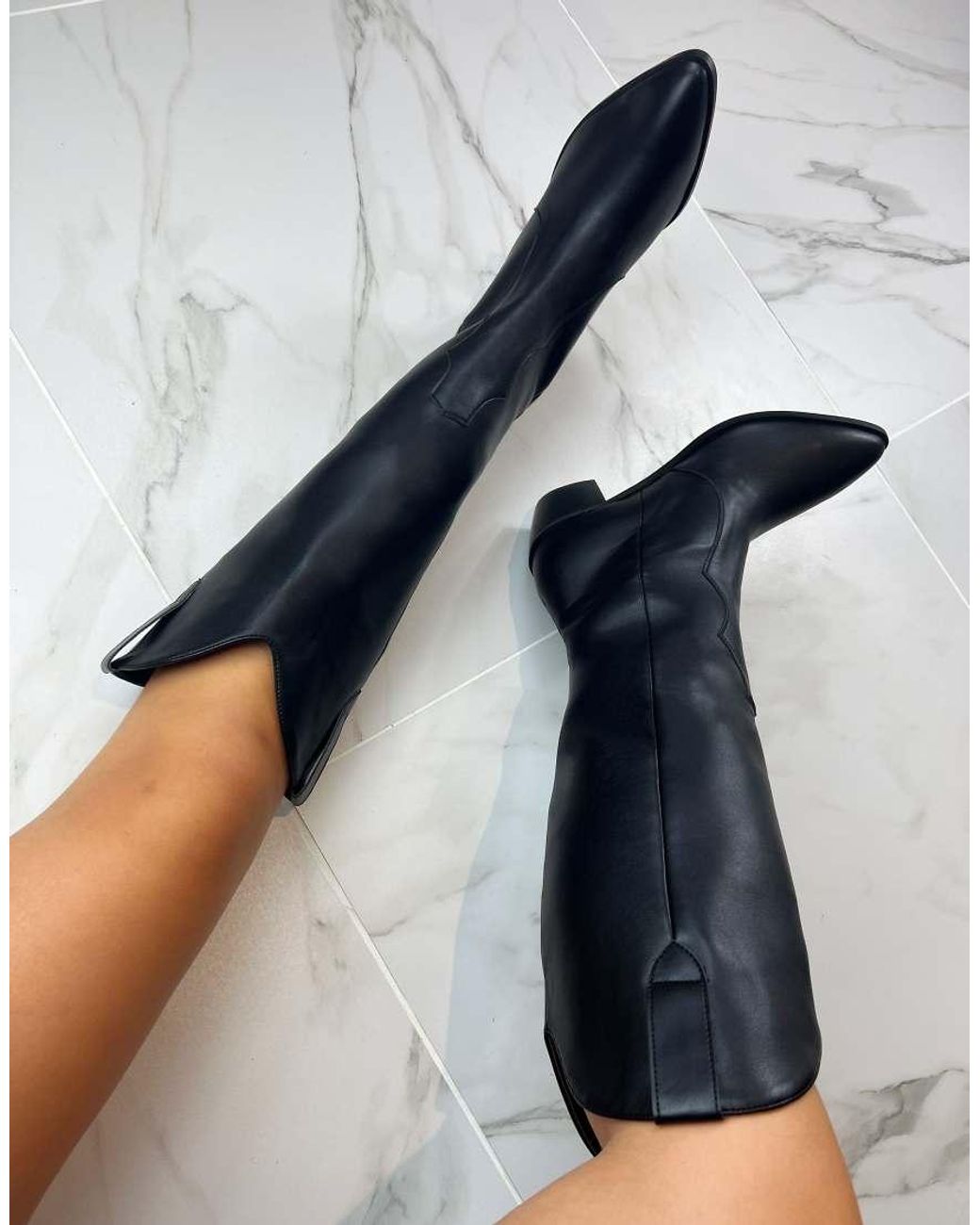 GIA STUDIOS Blue Cowboy Boots