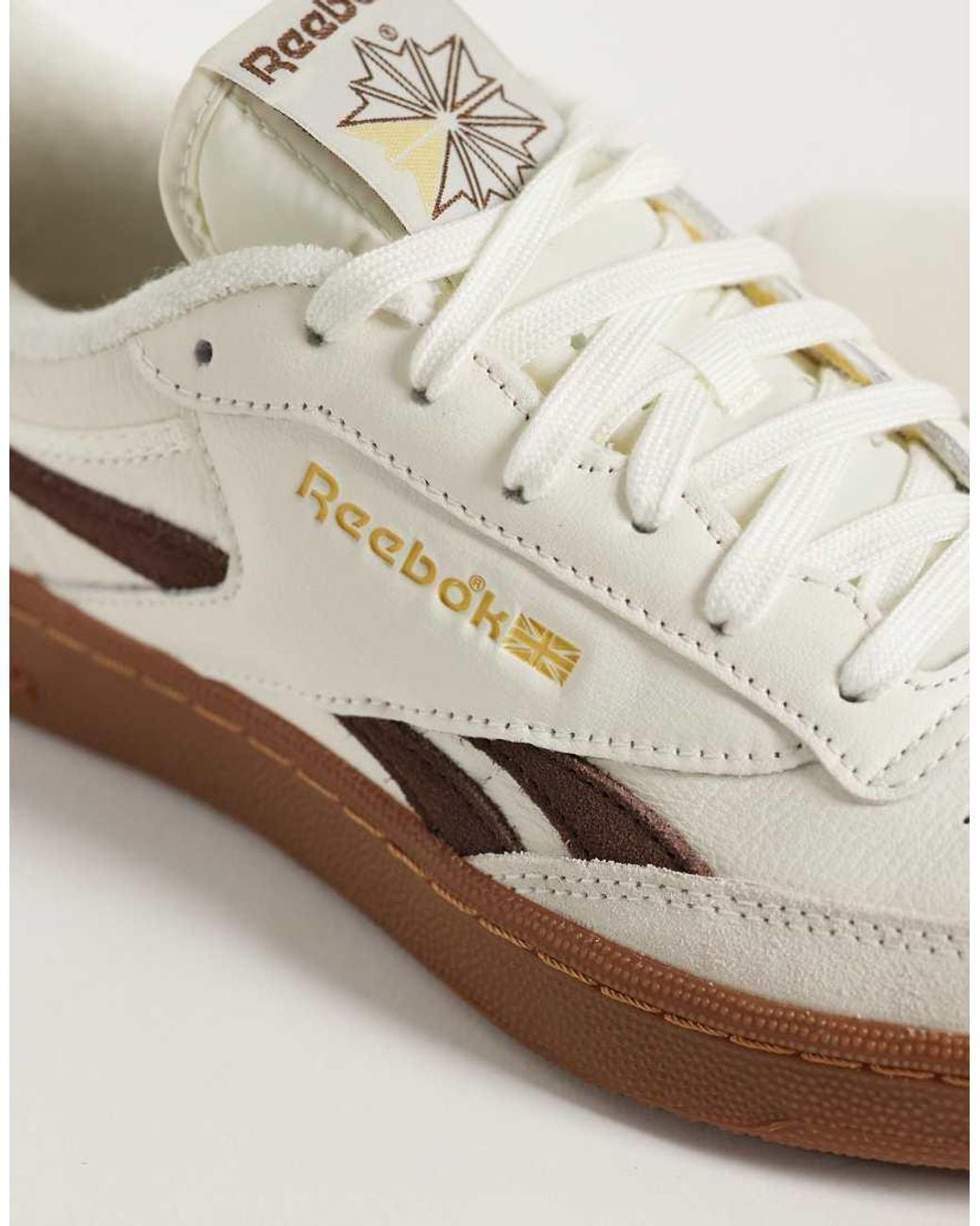 Reebok White Club C Revenge Vintage Trainers for men