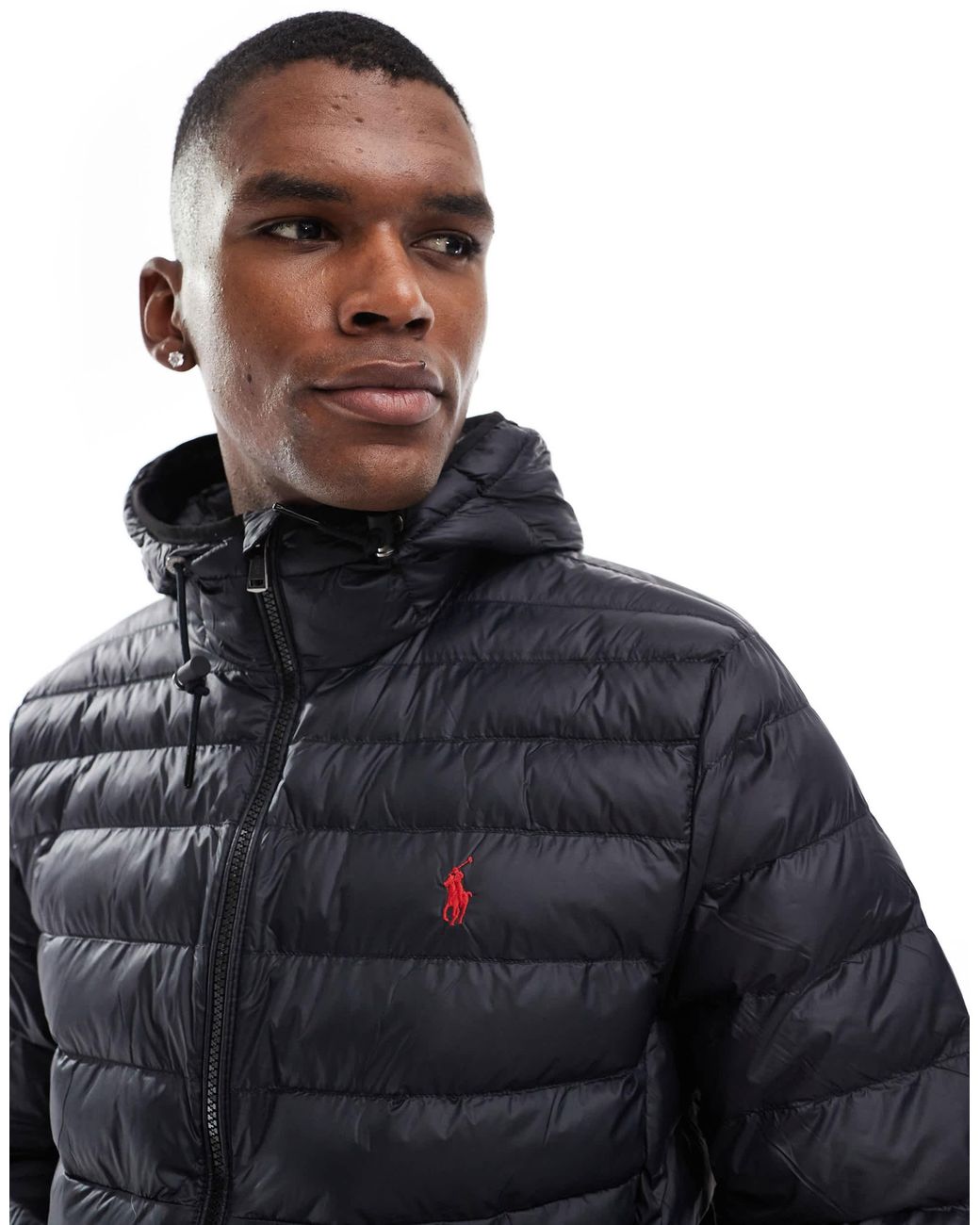 Puffer jacket polo sale