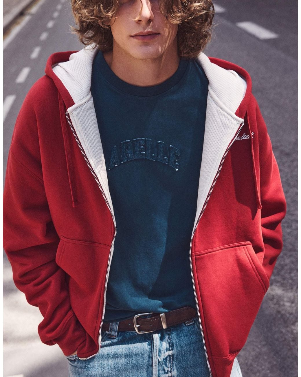 Pull&Bear Er gürtel in Black für Herren