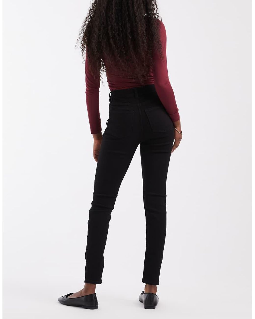 JJXX Red Vienna High Waisted Skinny Jeans