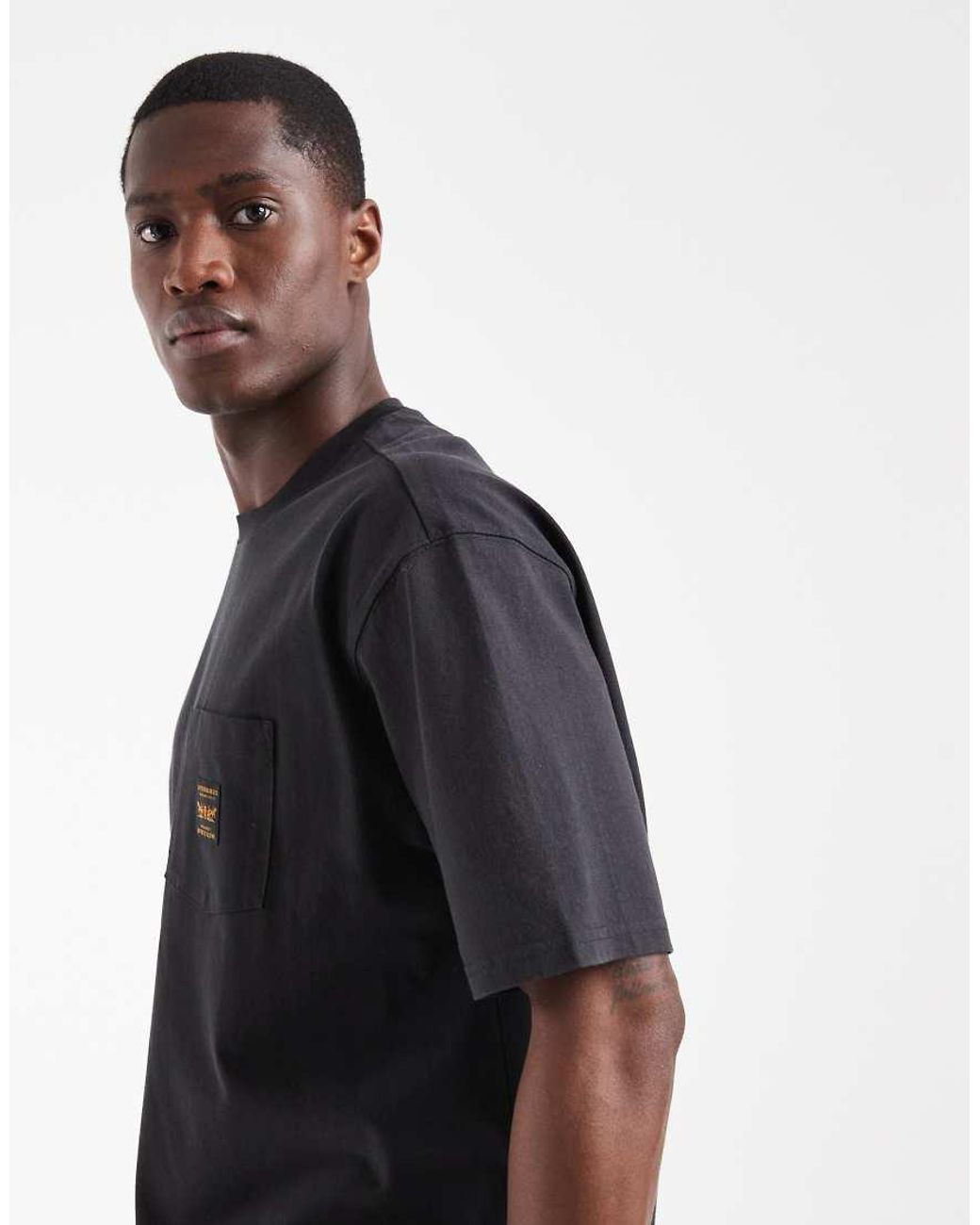 Levi's Blue Workwear Pocket T-shirt for men
