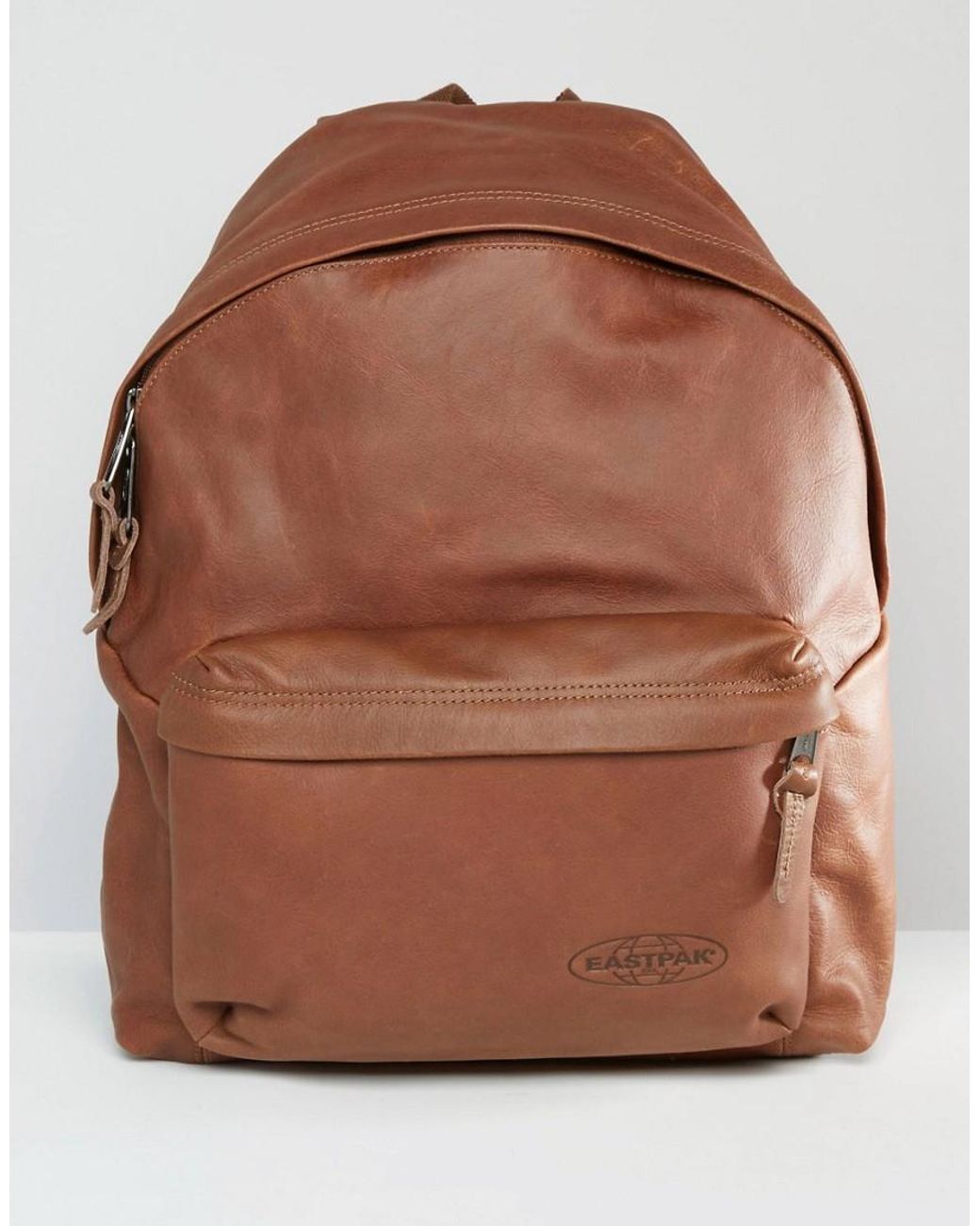Eastpak leather backpack outlet