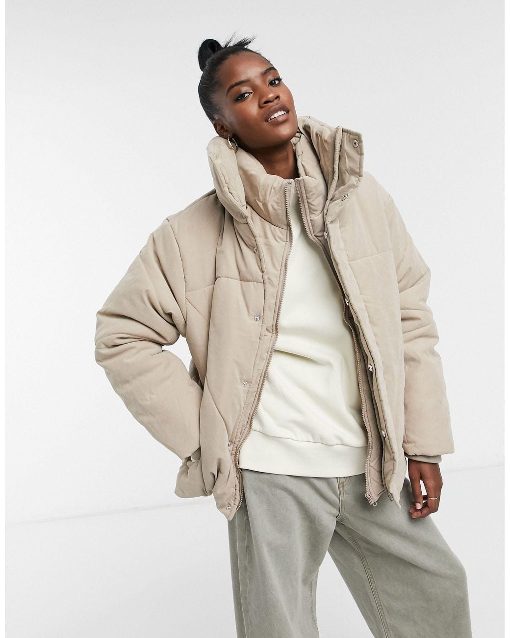 collusion puffer jacket