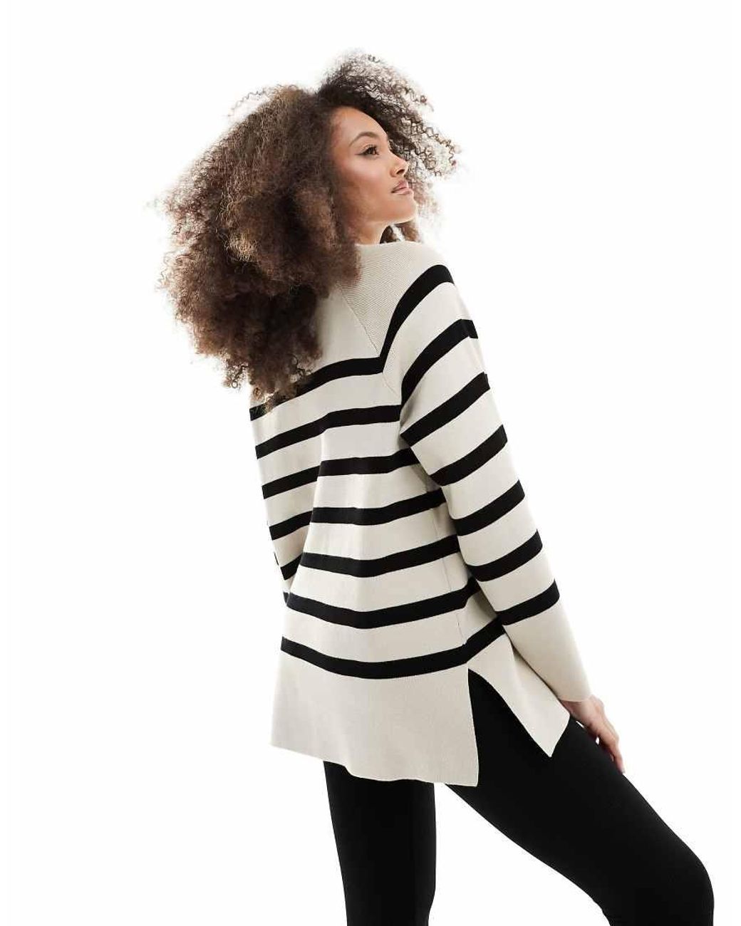 Object Gray Knitted Round Neck Jumper
