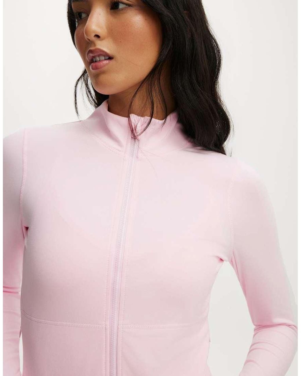 Cotton On Pink Ultra Soft Zip Through Jacket