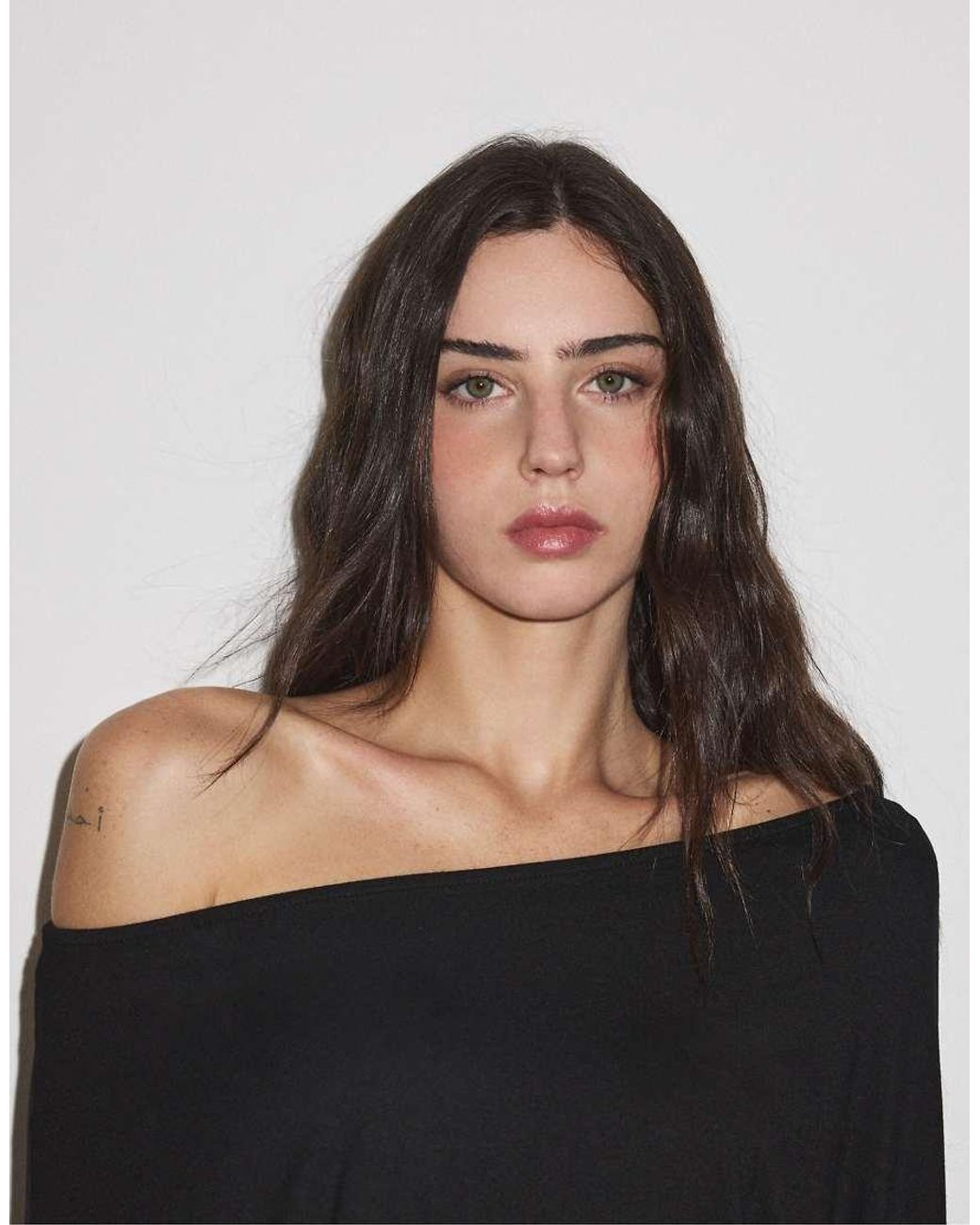 Stradivarius Black Waistband Effect T-shirt