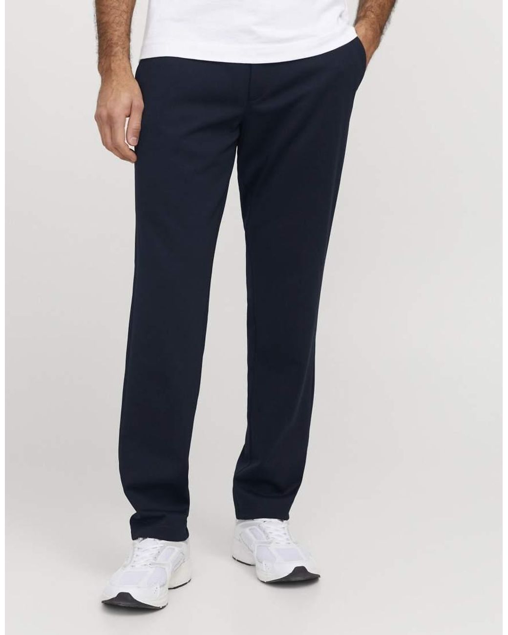 Jack & Jones Blue Chino Trousers for men