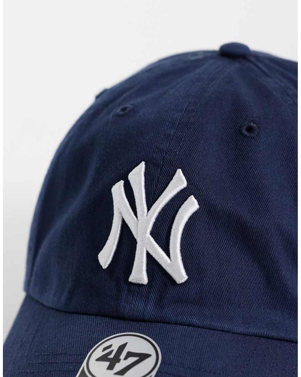 '47 Blue Ny Yankees Clean Up Cap