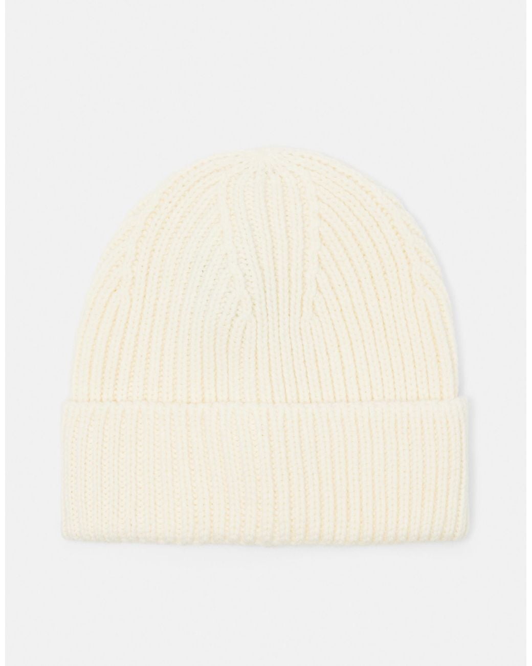 Pull&Bear Grob gestrickte beanie in Blue für Herren