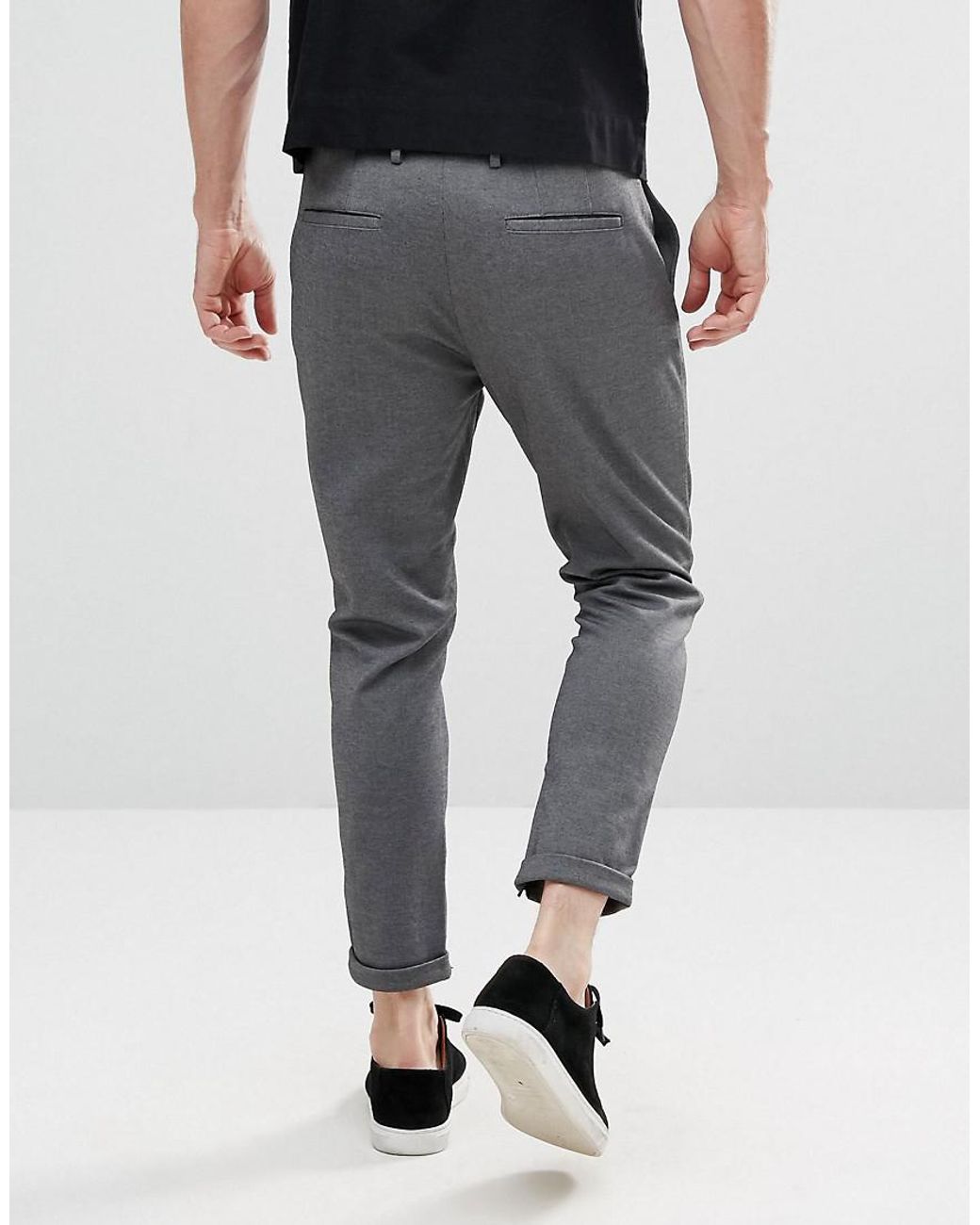 SELECTED Smart Pants With Zip Ankle in 