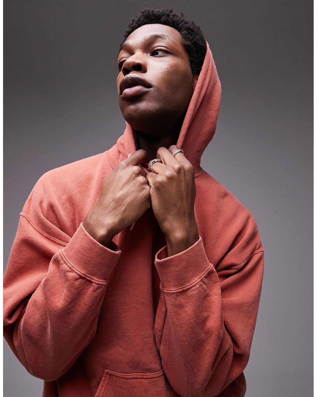 Topman store red hoodie