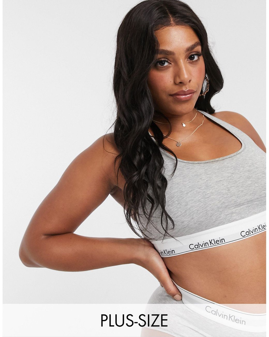 plus size calvin klein bra