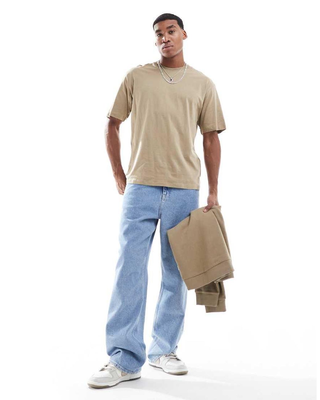 Jack & Jones Natural Oversized T-shirt for men