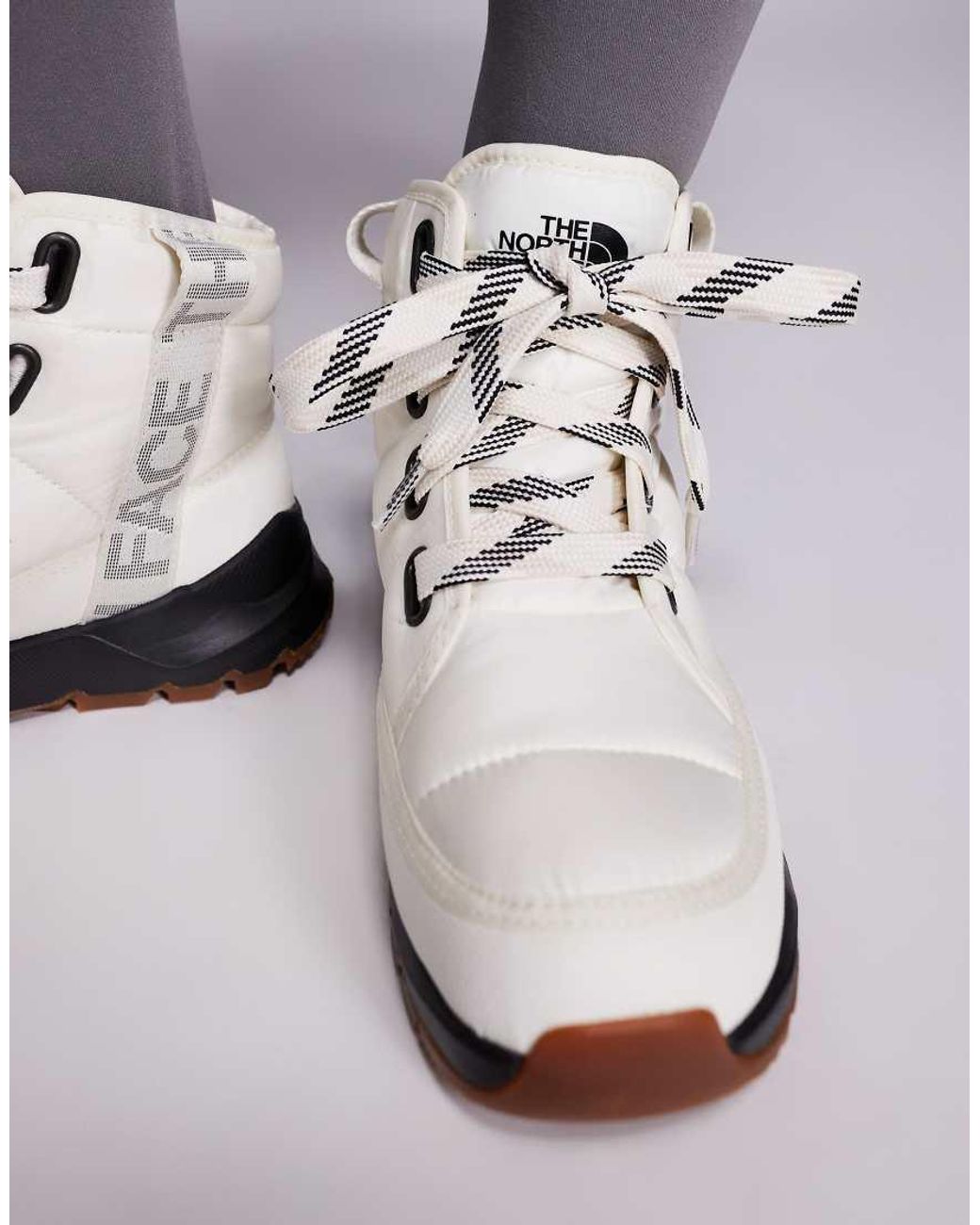 The North Face Metallic Thermoball Lace-Up Luxe Waterproof Boots