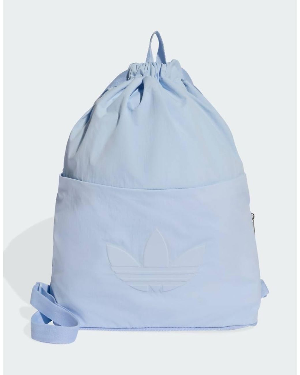 adidas Originals Everyday Icons String Backpack in Blue | Lyst UK