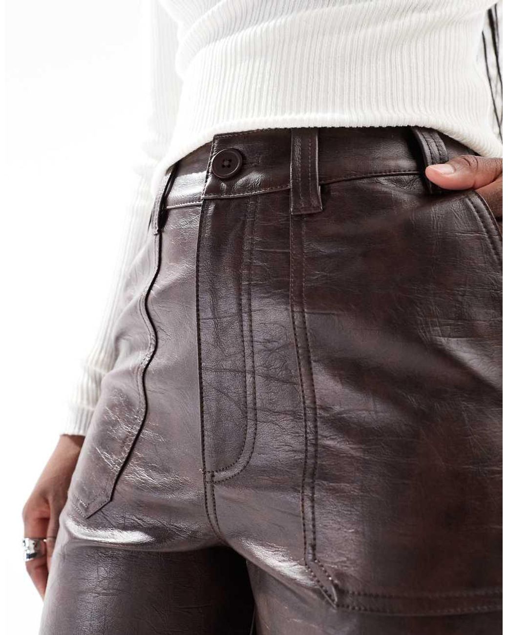 ASOS Brown Cargo Utility Pants