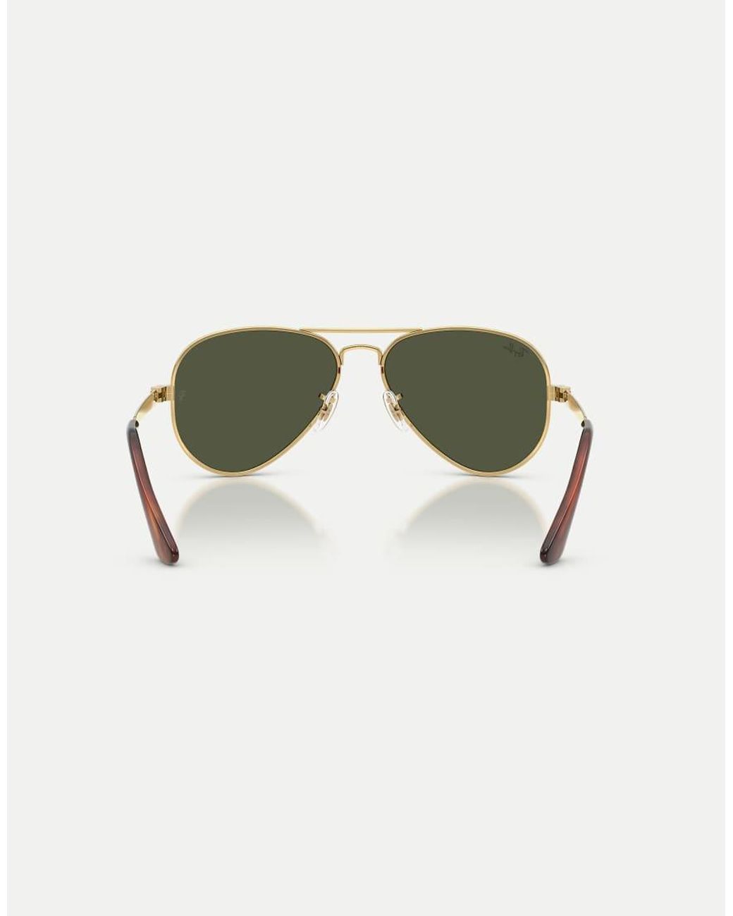 Ray-Ban Green Aviator Max Pilot Sunglasses With Lens