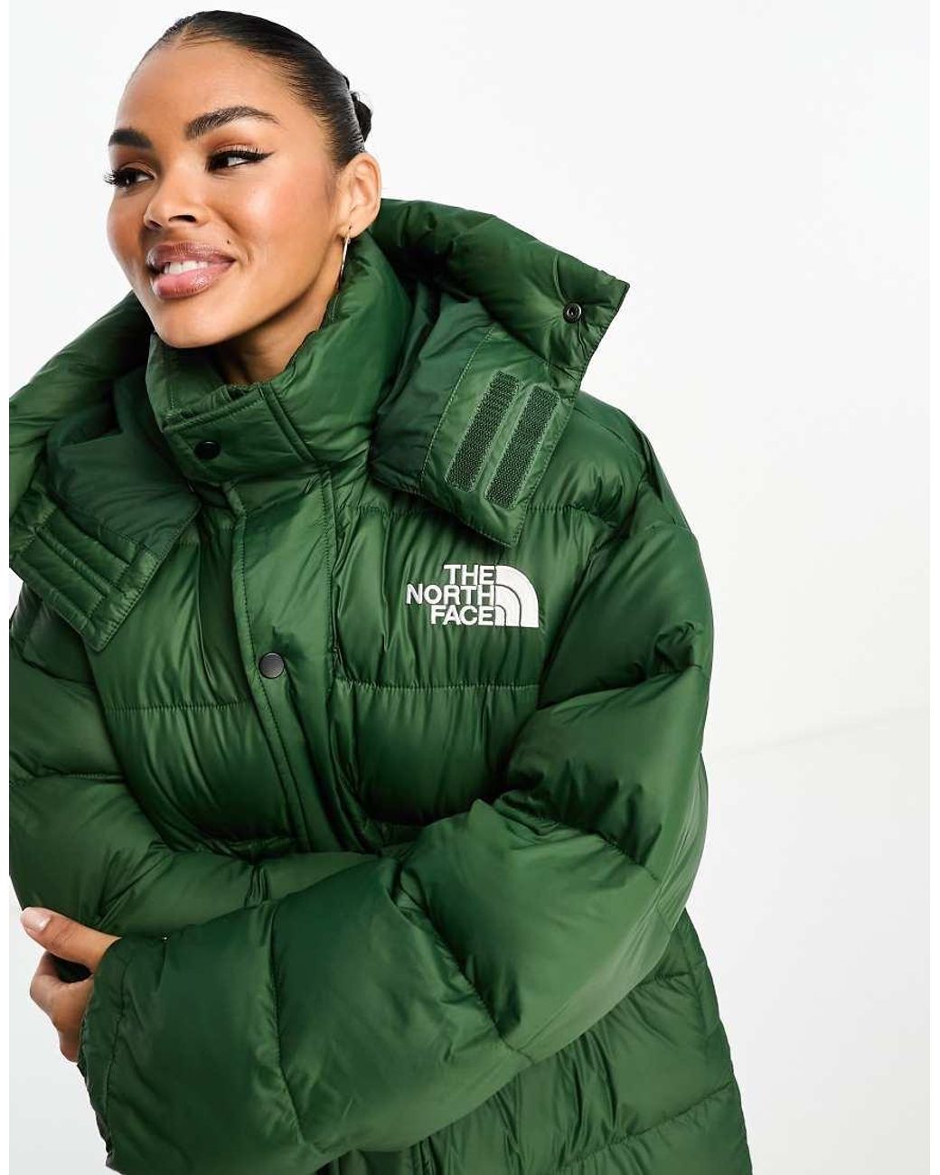 The North Face Acamarachi Oversized Long Puffer Coat in Green Lyst UK